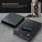 Coffee Scale with Timer Digital Kitchen Scales Temperature-resistant for Pour Over and Drip Coffee