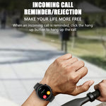 1.32'' Smart Watch Heart Rate Blood Pressure Tracker with Music Control Multiple Sports Modes
