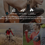 1.32'' Smart Watch Heart Rate Blood Pressure Tracker with Music Control Multiple Sports Modes