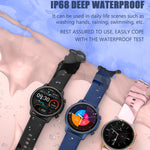1.32'' Smart Watch Heart Rate Blood Pressure Tracker with Music Control Multiple Sports Modes