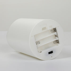Flameless Candles Led Tea Light with Automatic Timing Function Fake Candle in Ivory Wave Open
