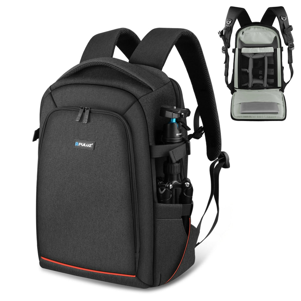 Photography Backpack Waterproof Camera Bag Large Capacity for 15" Laptop DJI Ronin-SC Handheld Gimbal with Rain Cover