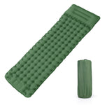 Camping Air Sleeping Pad Mat Foot Press Inflatable Lightweight Backpacking Pad 200 x 69 x 10 cm
