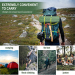 Camping Air Sleeping Pad Mat Foot Press Inflatable Lightweight Backpacking Pad 200 x 69 x 10 cm