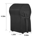 BBQ Cover Heavy Duty Waterproof Outdoor Barbecue Grill Cover Fade Rip Resistant 600D Oxford Fabric for Most Brands Of Grill