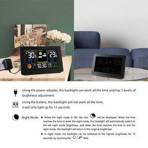 Indoor Hygrometer Thermometer with 3 Outdoor Sensor Digital Humidity with Weather Forecast