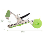 Plant Tying Machine Tapener Tool Gardening Tapetool with Tape Staples for Grapes, Raspberries, Tomatoes and Vining Vegetables