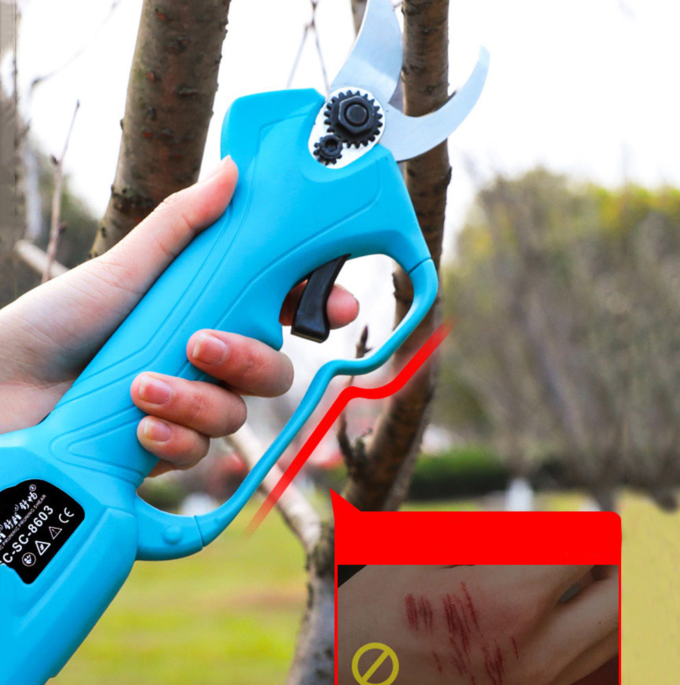 Electric Pruning Shears Professional Cordless Tree Branch Pruner with 2 Rechargeable Battery - 28mm (1.1inch) Cutting Diameter