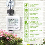 Automatic Watering Timer with Rain Sensor Drip Irrigation Kit Plant Waterer drip Irrigation System
