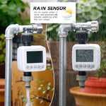 Automatic Watering Timer with Rain Sensor Drip Irrigation Kit Plant Waterer drip Irrigation System