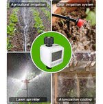 Automatic Watering Timer with Rain Sensor Drip Irrigation Kit Plant Waterer drip Irrigation System