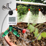Automatic Watering Timer with Rain Sensor Drip Irrigation Kit Plant Waterer drip Irrigation System