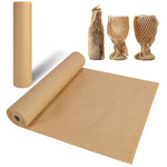 Honeycomb Packing Paper Recyclable Cushioning Wrap Roll for Protecting Fragile Items Transportation Protection