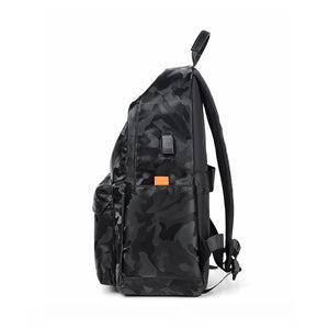 Camouflage Laptop Backpack 14 Inch Computer with USB Charging Port Waterproof for Business College Travel