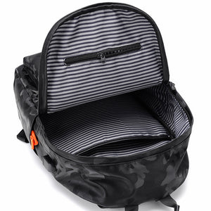 Camouflage Laptop Backpack 14 Inch Computer with USB Charging Port Waterproof for Business College Travel