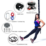 Heavy Bungee Cord Resistance Belt Kit Aerial Trapeze Yoga Workout Gravity Training Tool Equipment for  Home Gym Studio