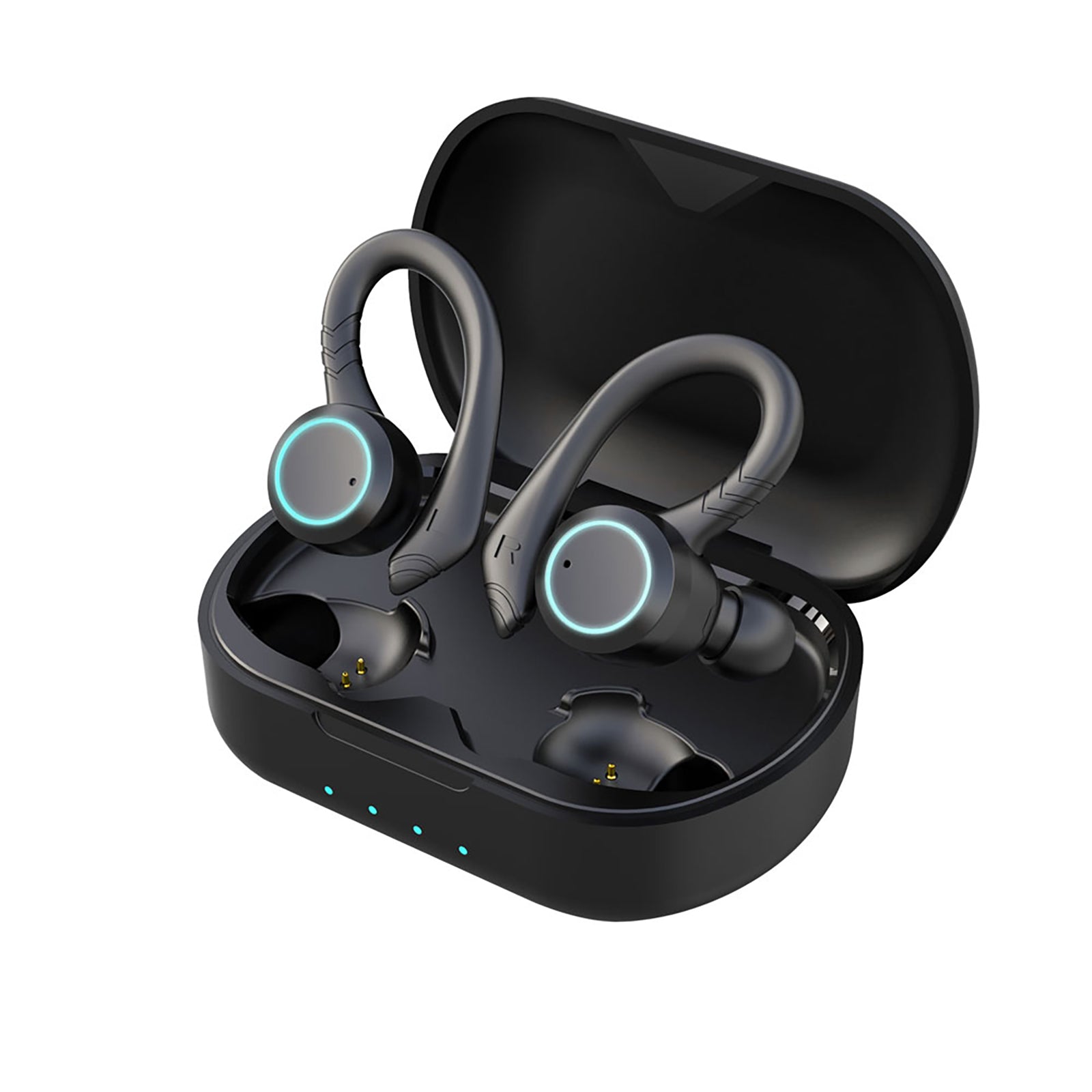 True Wireless Earbuds in Ear Bluetooth Headphones with Waterproof Fast Charging Deep Bass for Sport Running