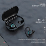 True Wireless Earbuds in Ear Bluetooth Headphones with Waterproof Fast Charging Deep Bass for Sport Running