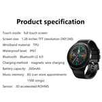 MT3 Smart Watch 8G Memory Music Bluetooth Call with Blood Pressure Fitness Tracker