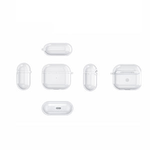 AirPods 3 Case Clear 360° Full Protective Dustproof TPU with Keychain