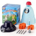 Kids Sprinkler 360-degree Rotation Rocket Sprinkler Summer Outdoor Lawns Water Spray Toy Funny Gifts for Kids Aged 3-12
