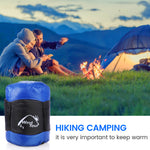 Sleeping Bags Designed to Zip Together to Form A Huge Double Sleeping Bag -Camping Hiking Outdoors
