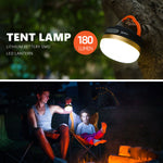 LED Camping Light USB Rechargeable Tent Lantern Waterproof Mobile Flashlight