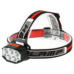 LED Headlamp Rechargeable with Red Light 14 Modes Waterproof Headlight Camping Outdoor Hiking Fishing