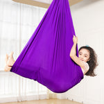 Kids Swing Hammock - Child's Rope Hanging Sensory Seat Nest Indoor Outdoor Use for Children with Autism, ADHD