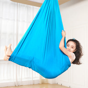 Kids Swing Hammock - Child's Rope Hanging Sensory Seat Nest Indoor Outdoor Use for Children with Autism, ADHD