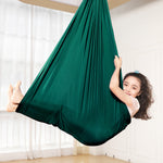 Kids Swing Hammock - Child's Rope Hanging Sensory Seat Nest Indoor Outdoor Use for Children with Autism, ADHD