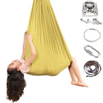Kids Swing Hammock - Child's Rope Hanging Sensory Seat Nest Indoor Outdoor Use for Children with Autism, ADHD