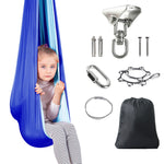 Kids Hammock Swing Double Layer Indoor Outdoor Hanging Yoga Swing Rocking Chair 150cm