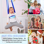 Kids Hammock Swing Double Layer Indoor Outdoor Hanging Yoga Swing Rocking Chair 150cm