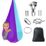 Kids Hammock Swing Double Layer Indoor Outdoor Hanging Yoga Swing Rocking Chair 150cm
