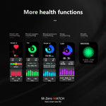1.7" Touch Screen Smart Watch Fitness Tracker for Heart Rate Monitor Blood Oxygen with 8 sports modes