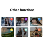 1.7" Touch Screen Smart Watch Fitness Tracker for Heart Rate Monitor Blood Oxygen with 8 sports modes