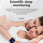 1.7" Touch Screen Smart Watch Fitness Tracker for Heart Rate Monitor Blood Oxygen with 8 sports modes