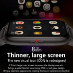 1.7" Touch Screen Smart Watch Fitness Tracker for Heart Rate Monitor Blood Oxygen with 8 sports modes