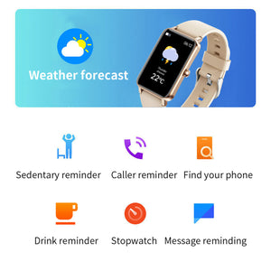 Sports Smart Watch Men Women 1.57-inch Full Touch Fitness Tracker IP68 Waterproof Smartwatch for Android IOS Phone