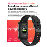 Sports Smart Watch Men Women 1.57-inch Full Touch Fitness Tracker IP68 Waterproof Smartwatch for Android IOS Phone
