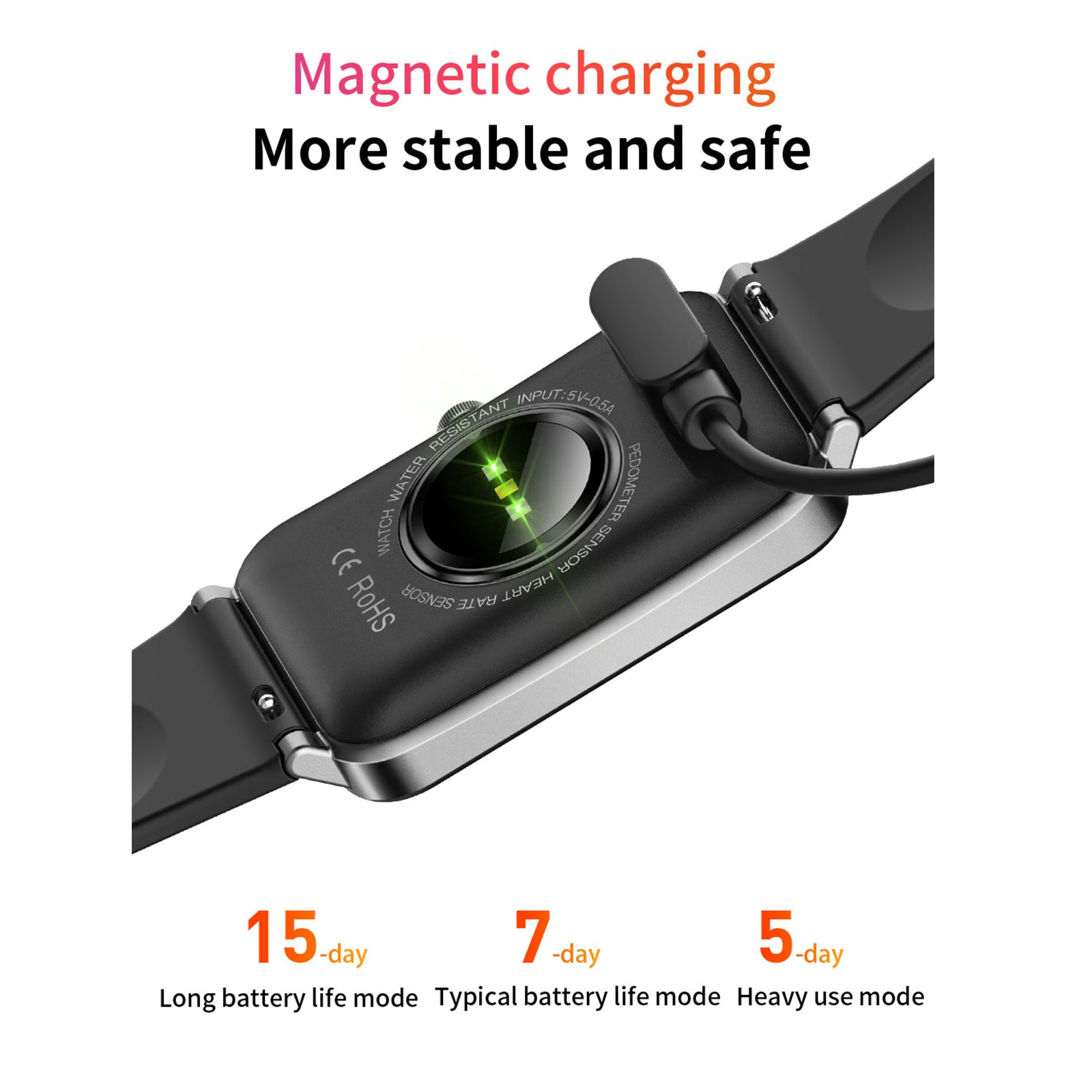 Sports Smart Watch Men Women 1.57-inch Full Touch Fitness Tracker IP68 Waterproof Smartwatch for Android IOS Phone