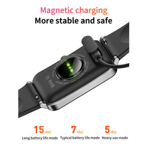 Sports Smart Watch Men Women 1.57-inch Full Touch Fitness Tracker IP68 Waterproof Smartwatch for Android IOS Phone