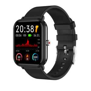 Smart Watch for Men Women with Heat Rate Sleep Blood Pressure Monitor IP68 Waterproof Fitness Tracker of 24 Sports Modes