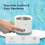 Ultrasonic Cleaner, Professional Ultrasonic Cleaner Machine 180ml for all dental Appliances, Jewelry, Diamonds