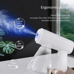 Disinfectant Fogger Machine Nano Disinfectant Sprayer with Blue Light Handheld Mist Gun