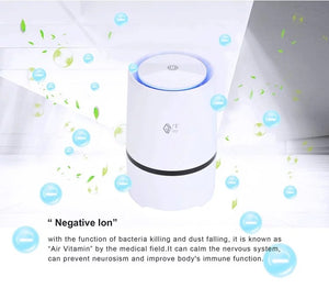 Air Purifier Room Ionizer Negative Ion Anion Generator with Low noise