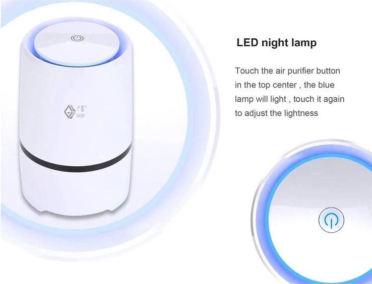 Air Purifier Room Ionizer Negative Ion Anion Generator with Low noise