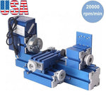 Powerful Metal Lathe Machine Benchtop Wood Lathes with Motorized Motor 3000r/min