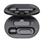 Wireless Lavalier Microphone Compatible iPhone iPad with Charging Case, Plug-Play 2.4GHz Wireless Microphone for Recording YouTube TikTok Facebook Live Stream Noise Reduction Auto Sync